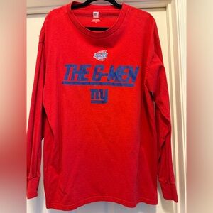 NY GIANTS SUPERBOWL UNISEX LONG SLEEVE TEE - XL